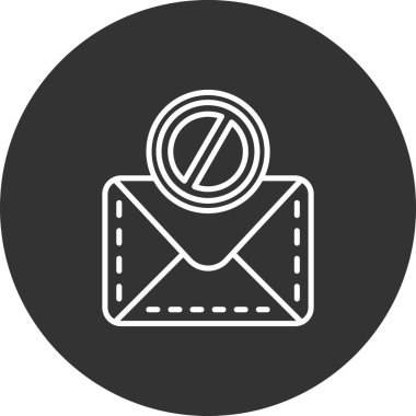 posta simgesi, vektör illüstrasyonu