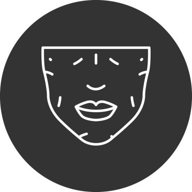 Güzellik simgesinin vektör illüstrasyonu