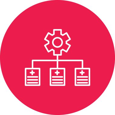 seo modern simgesinin vektör illüstrasyonu