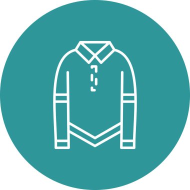 Bir insan simgesinin vektör illüstrasyonu