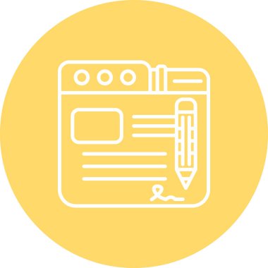 not defteri simgesi vektör illüstrasyonuName