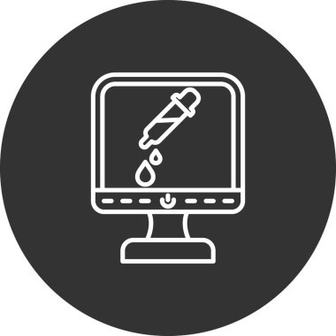 seo modern simgesinin vektör illüstrasyonu