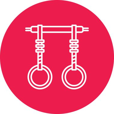 Halter. Web simgesi basit tasarım