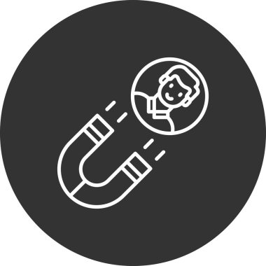 Modern oto tamir simgesinin vektör illüstrasyonu