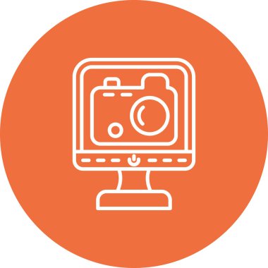 seo modern simgesinin vektör illüstrasyonu