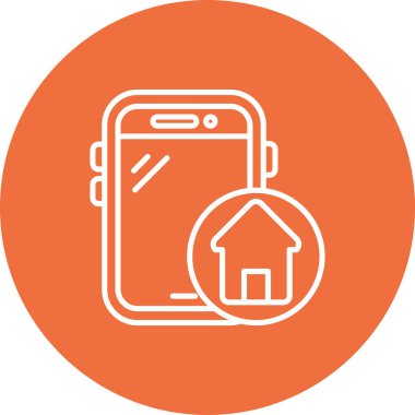 Vektör Ev simgesi illüstrasyonu