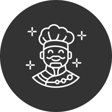 Gıda simgesinin vektör illüstrasyonu