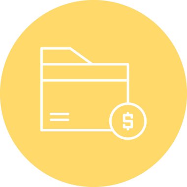 Dosya. Web simgesi basit illüstrasyon