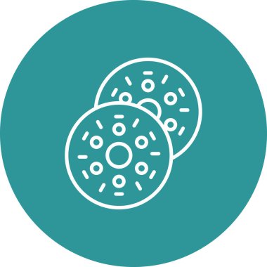 Gıda simgesinin vektör illüstrasyonu