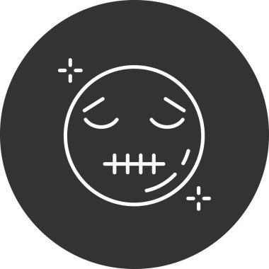 duygu simgesinin vektör illüstrasyonu