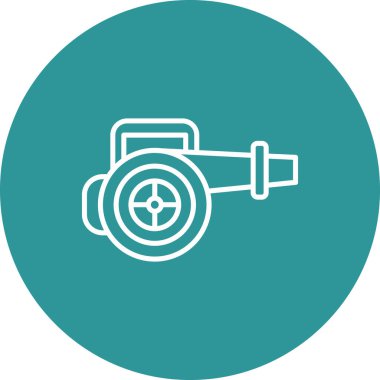 Modern oto tamir simgesinin vektör illüstrasyonu