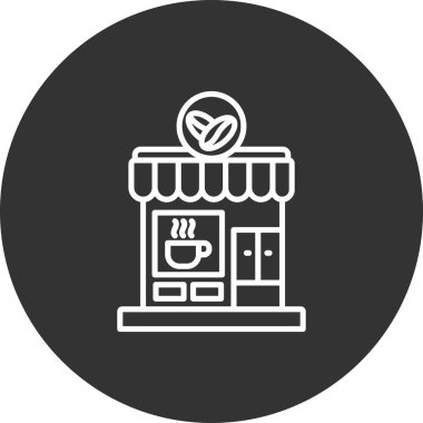 vektör mağaza simgesi çizimi