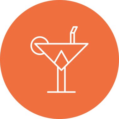 Kuyruk simgesinin vektör illüstrasyonu