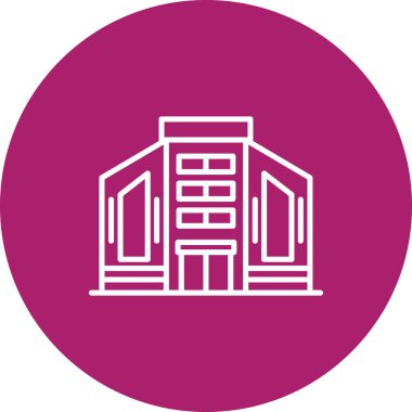 Modern b 'nin vektör illüstrasyonu inşa simgesinden yoksun