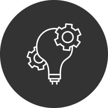 seo modern simgesinin vektör illüstrasyonu