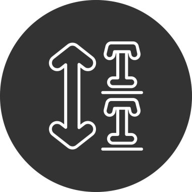 Arrow vektör simgesi illüstrasyonu