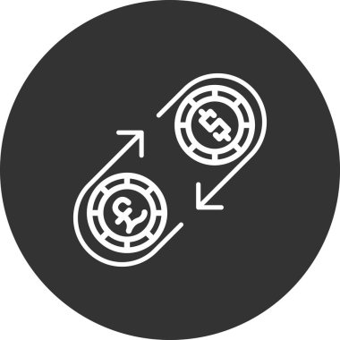 Modern b 'nin vektör illüstrasyonu para ikonundan yoksun