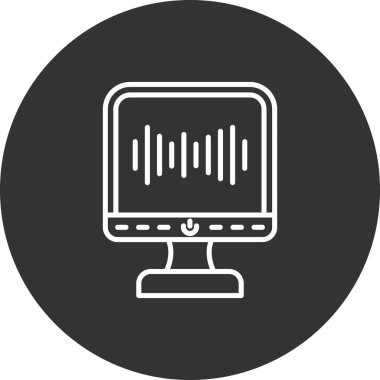 Modern b 'nin vektör illüstrasyonunda müziğin eksik simgesi