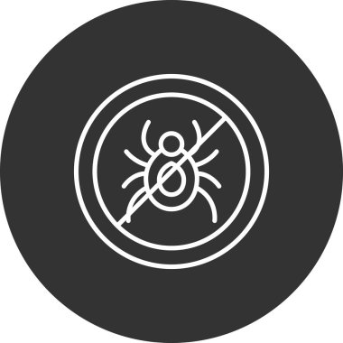 Modern simgenin vektör illüstrasyonu