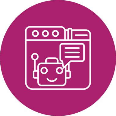 seo modern simgesinin vektör illüstrasyonu