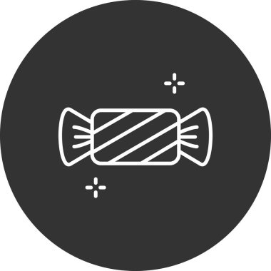 Vektör çizim dikiş makinesi satırı simgesi