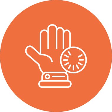 Modern oto tamir simgesinin vektör illüstrasyonu