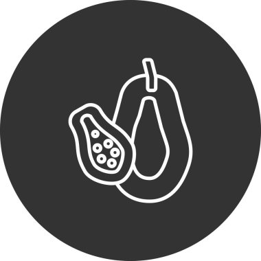 vektör çizim tasarım biber simgesinin