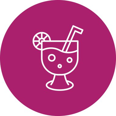 Golf simgesinin vektör illüstrasyonu