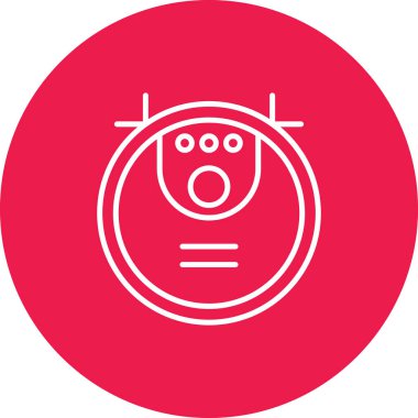 Robot simgesinin vektör illüstrasyonu