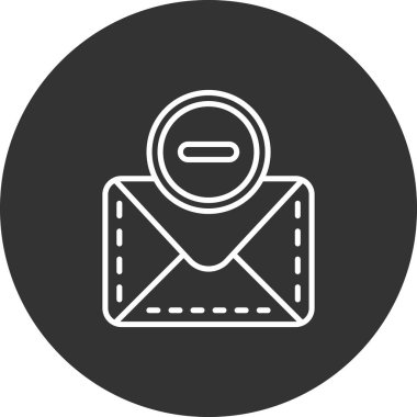 e- posta simgesi vektör illüstrasyonu