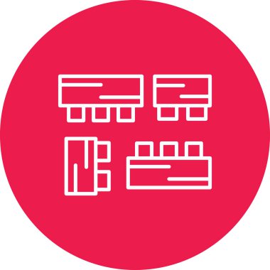 seo modern simgesinin vektör illüstrasyonu