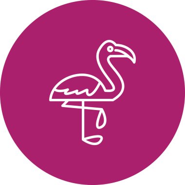 Hayvan simgesi tasarım şablonunun illüstrasyon vektörü grafiği