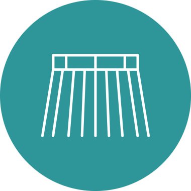 Modern b 'nin vektör illüstrasyonu eksik simgesi