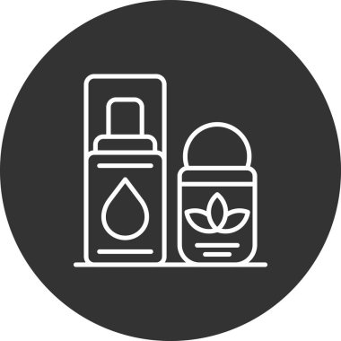 güzellik ve kozmetik vektör simgesi.