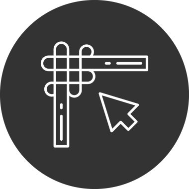 Modern eğitim ikonunun vektör illüstrasyonu