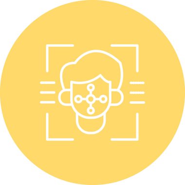 Güzel bir yüzün vektör illüstrasyonuName