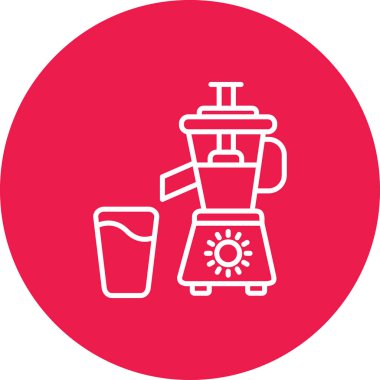 Kahve makinesi simgesinin vektör illüstrasyonu