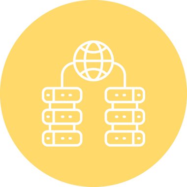 genel ağ vektör simgesi