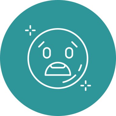 Bir simgenin vektör illüstrasyonu