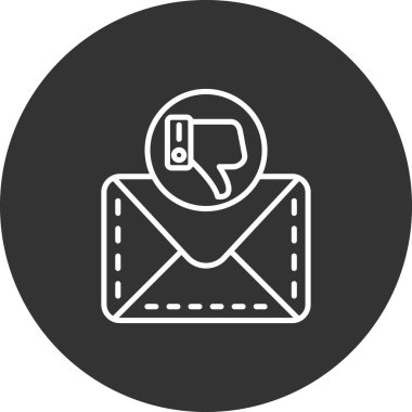 e- posta iletisi vektör illüstrasyonu