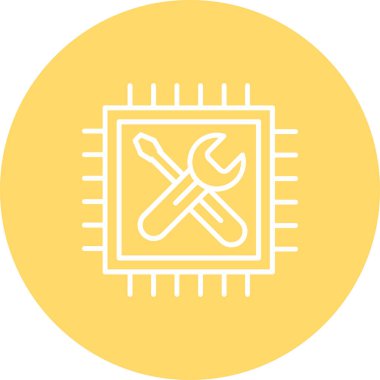 vektör ayarı simgesi