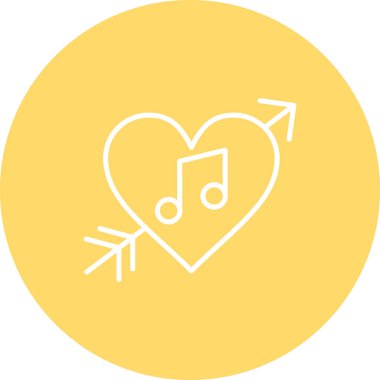 kalp simgesi, basit illüstrasyon tasarımı