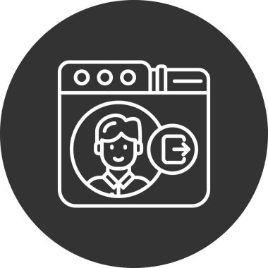 Modern kameranın vektör illüstrasyonu