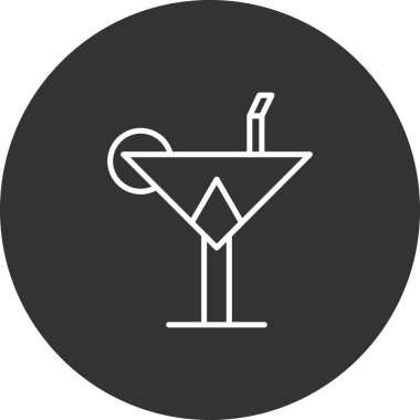 Kuyruk simgesinin vektör illüstrasyonu