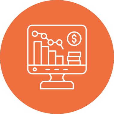 seo modern simgesinin vektör illüstrasyonu