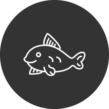 İzole edilmiş bir çizgi resim simgesi