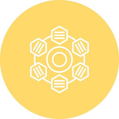 bal simgesi, vektör illüstrasyonu