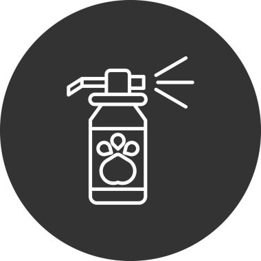 Şişe. Web simgesi basit illüstrasyon