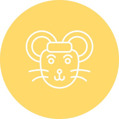 Modern simgenin vektör illüstrasyonu