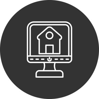 Vektör Ev simgesi illüstrasyonu